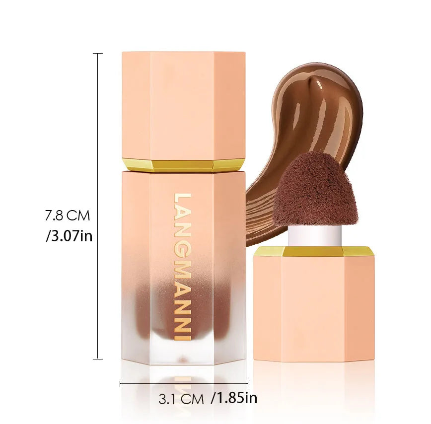 3-Color Liquid Contour & Concealer for Face Sculpting