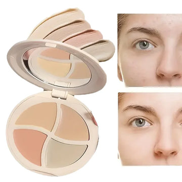 Four-Color Moisturizing Concealer Cream for Dark Circles
