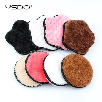 3pcs Reusable Microfiber Makeup Remover Pads – Facial Care