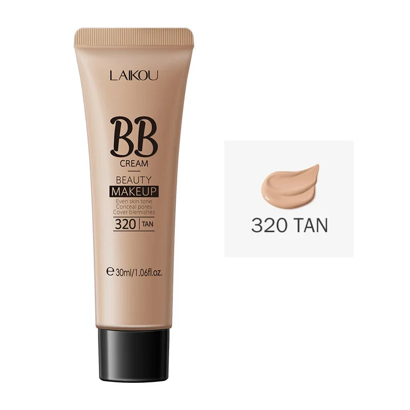 LAIKOU BB Cream Foundation – Waterproof, Long-Lasting Face Concealer Vervelle
