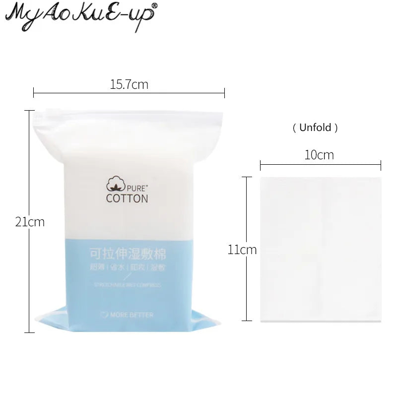 Disposable Ultrathin Cotton Pads – Makeup & Facial Care
