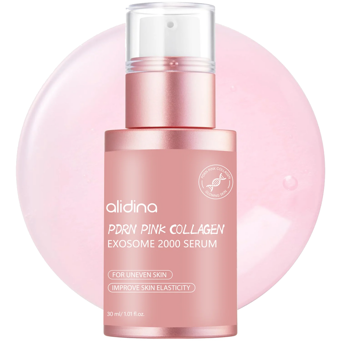 Y Korean Salmon PDRN Pink Collagen Exoso Serum 7500 PPM Uneven Skin Tone Pore Care Skin Quality Improvement Korean Skin Care