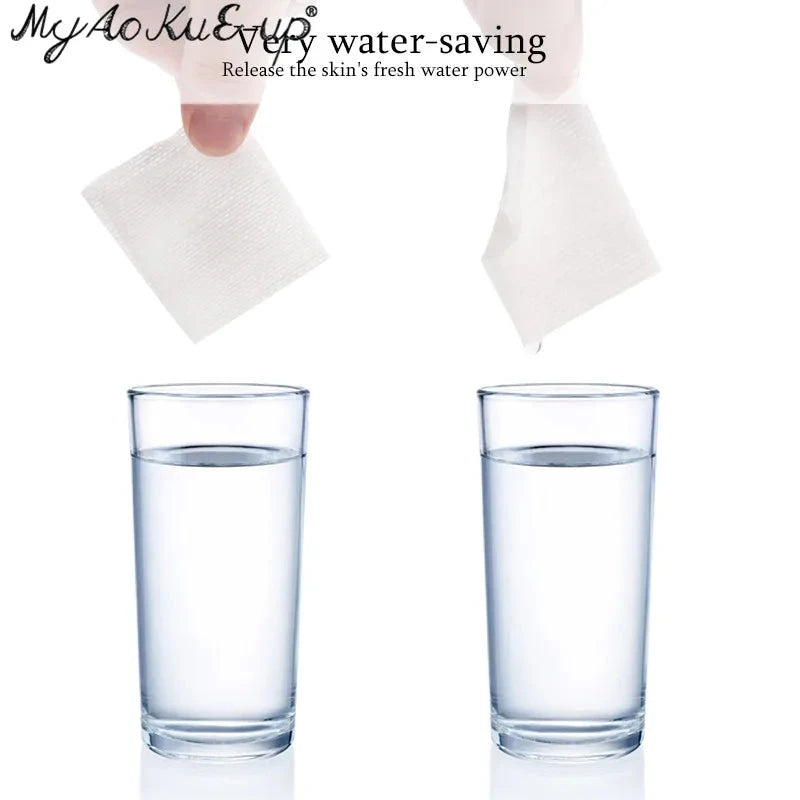 Disposable Ultrathin Cotton Pads – Makeup & Facial Care Vervelle