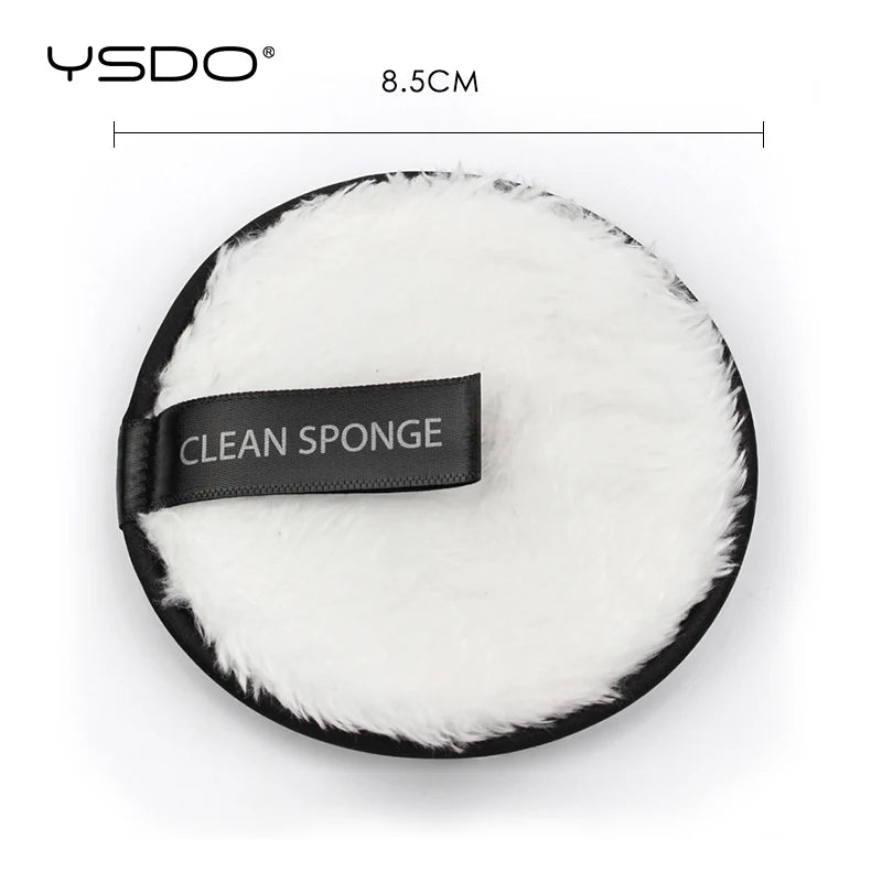 3pcs Reusable Microfiber Makeup Remover Pads – Facial Care