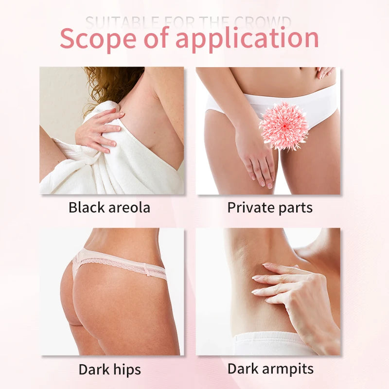 Cream Whitening Armpit, Arm and Knee Private Area Remove Black Moisturizing Body Lotion