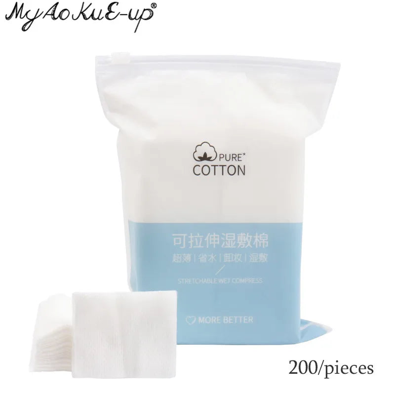 Disposable Ultrathin Cotton Pads – Makeup & Facial Care