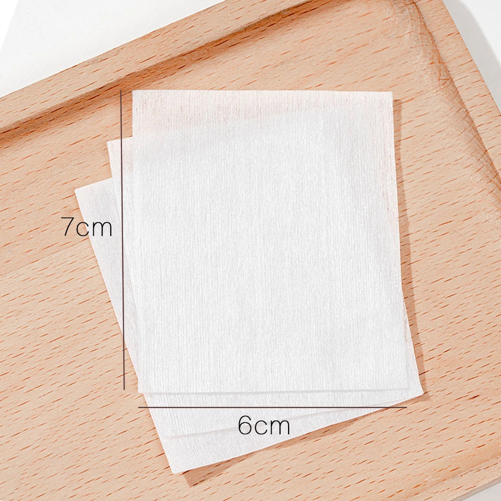 100pcs Disposable Cotton Pads – Makeup & Facial Care