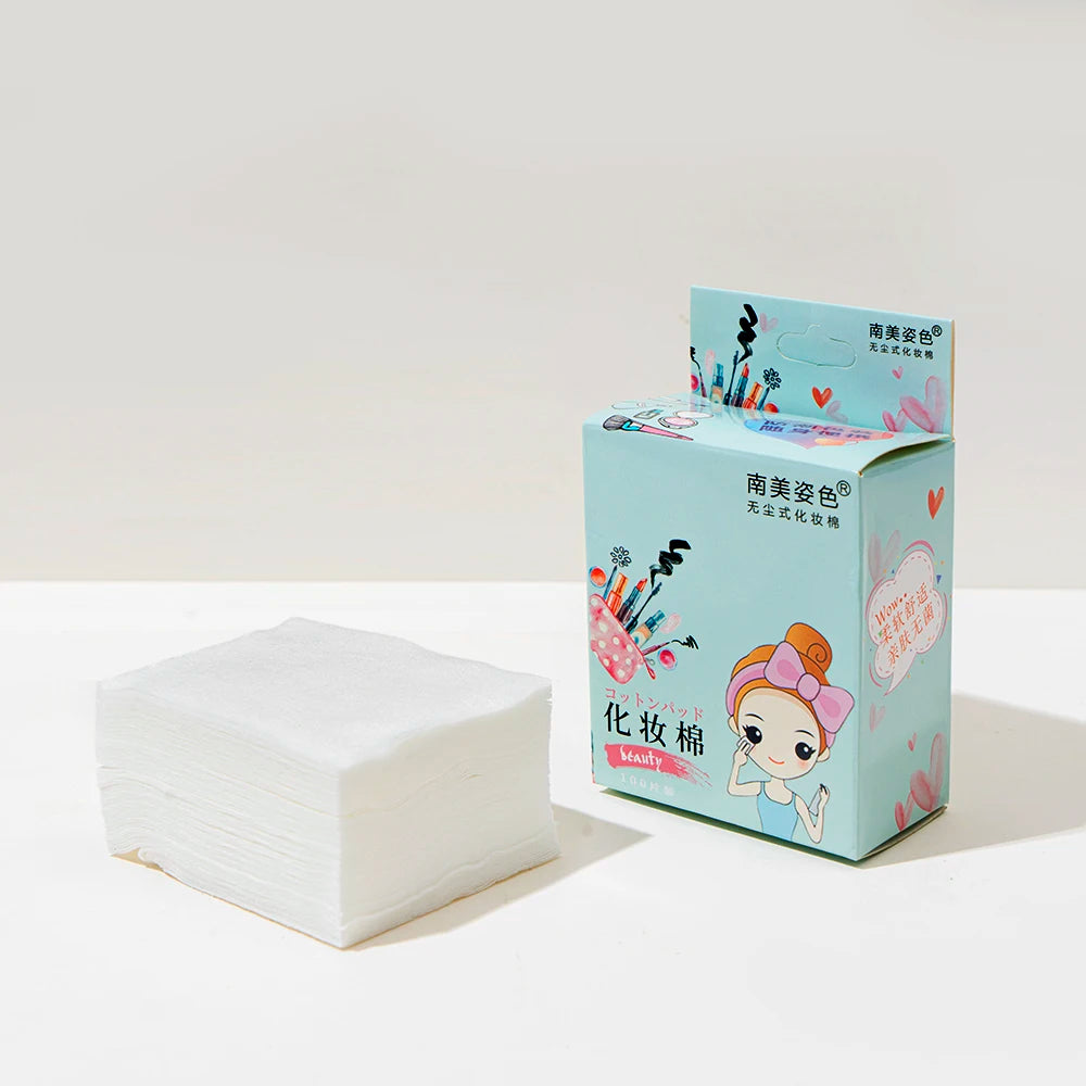100pcs Disposable Cotton Pads – Makeup & Facial Care