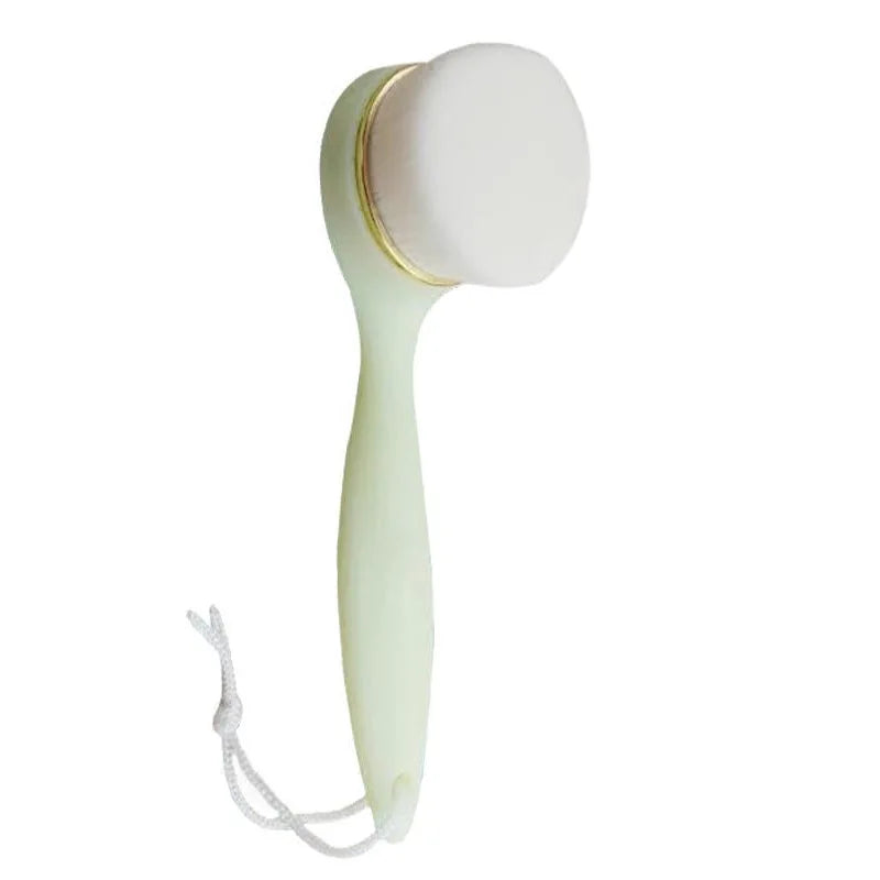 Wholesale Long Handle Manual Pore Fiber Hair Facial Cleansing Brush Deep Cleansing Makeup Remover & Facial Cleaner Tool