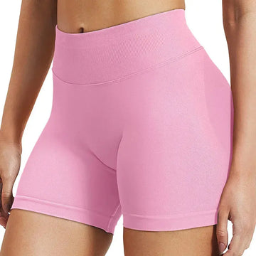 Women 4.5" Seamless Scrunch Bum Gym & Yoga Shorts High Waist Vervelle
