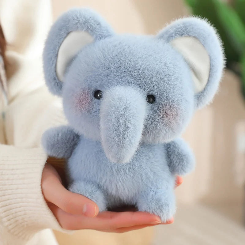 Cute Sitting Animal Plush Set Vervelle