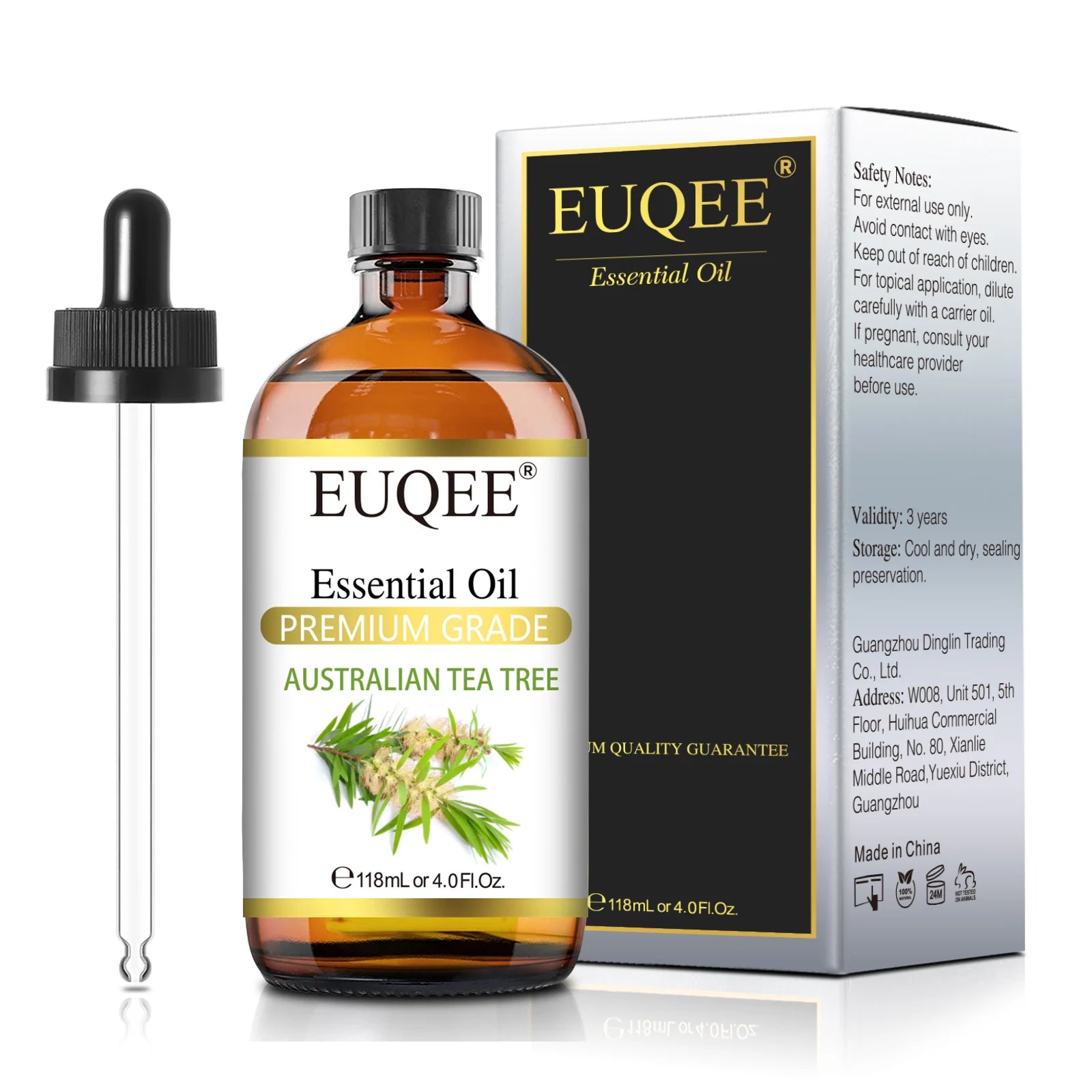 EUQEE Essential Oils 4oz – Aromatherapy & Home Fragrance