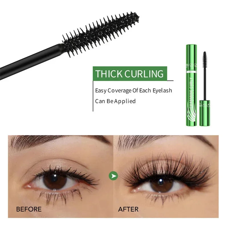 Eyelashes Lengthening Mascara Waterproof Long Lasting Silky Lash Black Eyelashes Extension Make Up Beauty Eye Korean Cosmetic