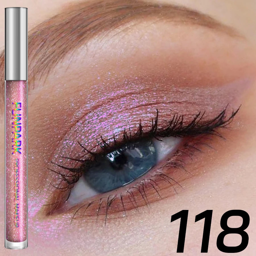 Colorful Liquid Eyeshadow & Glitter Eyeliner Pen Shimmer