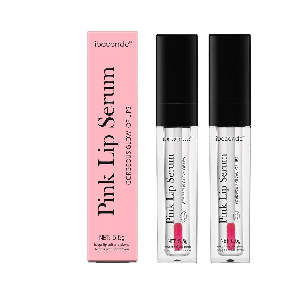 Natural Pink Lip Serum – Brightening & Repairing Balm