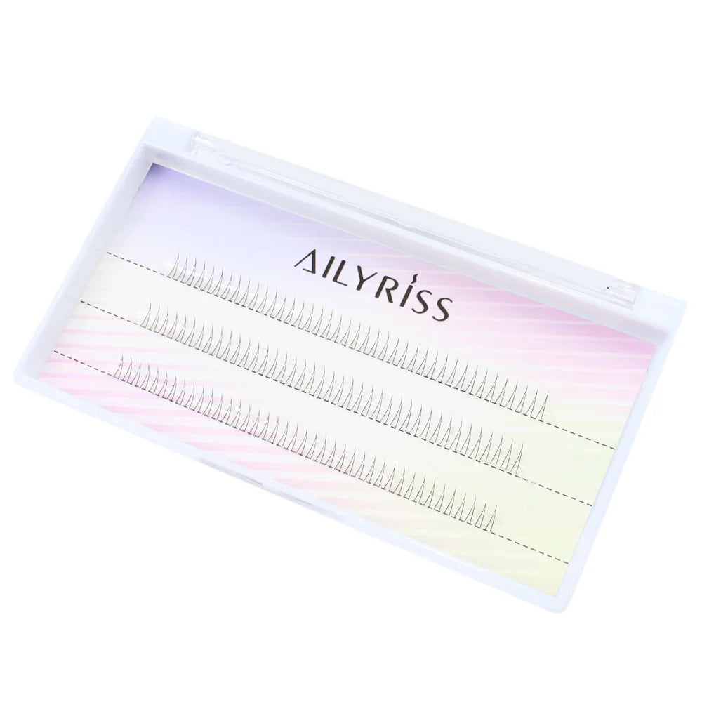 J Curl V-Shape Black Under Eyelashes Natural Manga Lashes