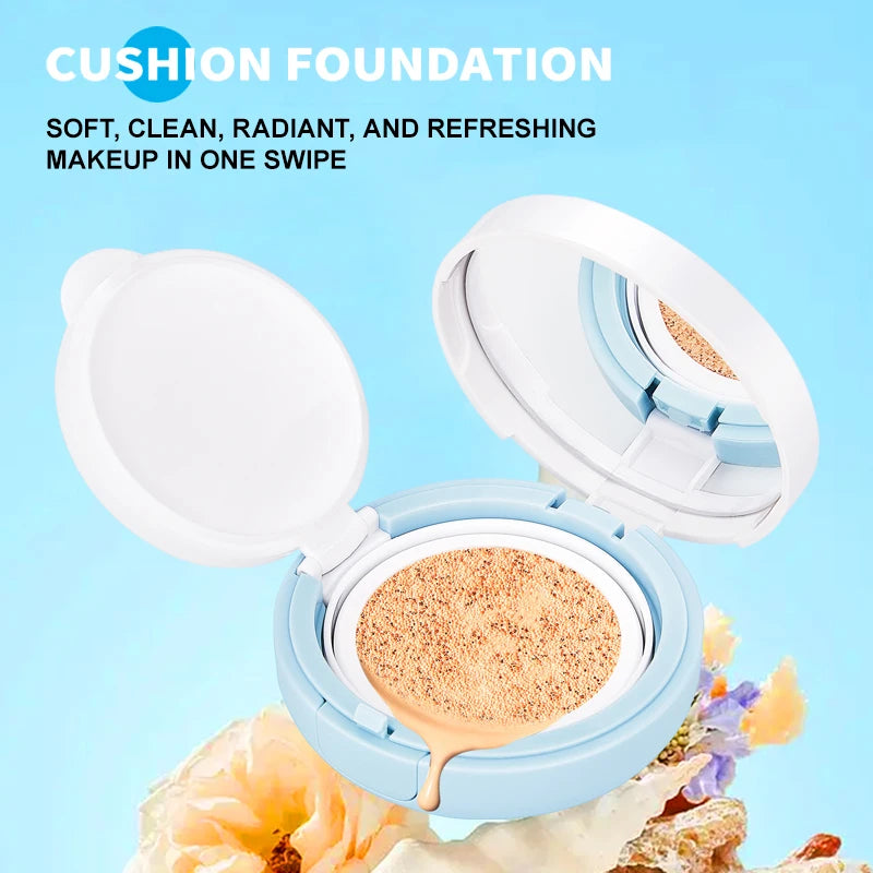 OCHEAL Whitening CC Air Cushion – BB Cream Liquid Foundation & Concealer Vervelle