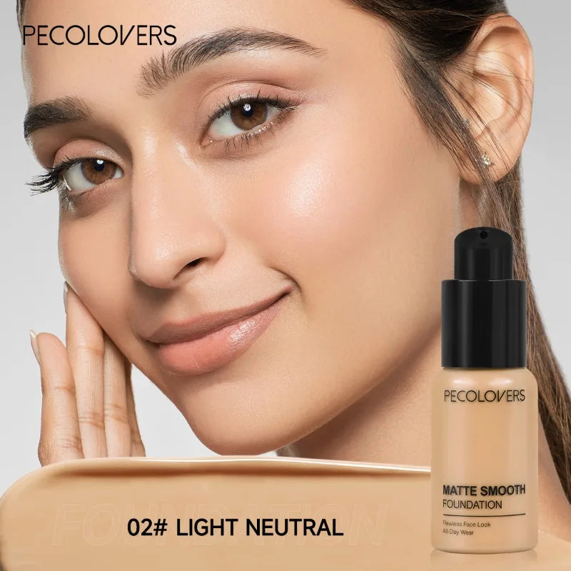 Facial Liquid Foundation Waterproof and Sweatproof Concealer Makeup Foundation