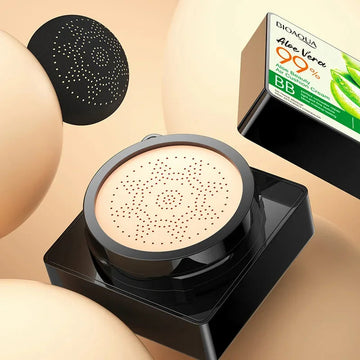 BIOAOUA Aloe Vera BB Cushion – Brightening Oil-Control Air Foundation Vervelle