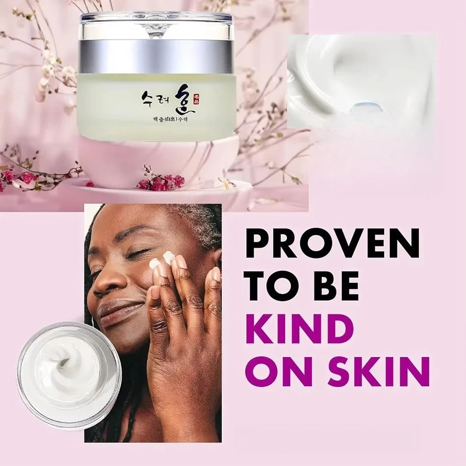 Collagen anti wrinkle and firming face cream reduces fine lines, lifts and resists aging