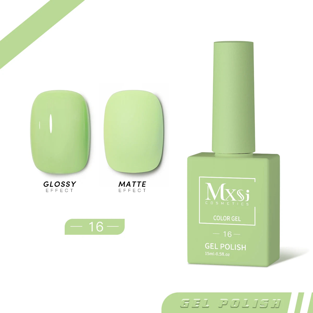 Mxsi 15ml Gel Nail Polish Neon & Pastel UV Gel Varnish