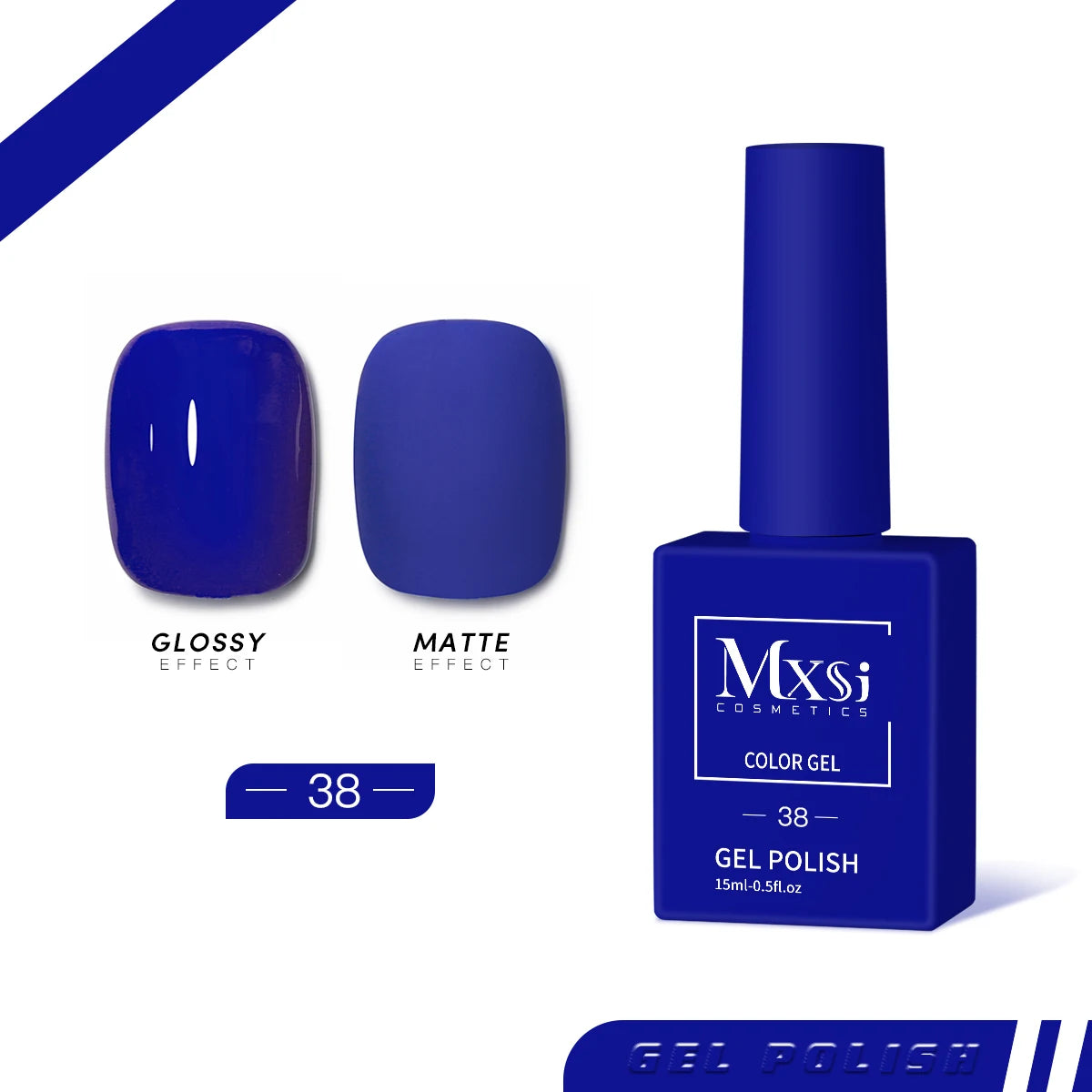 Mxsi 15ml Gel Nail Polish Neon & Pastel UV Gel Varnish