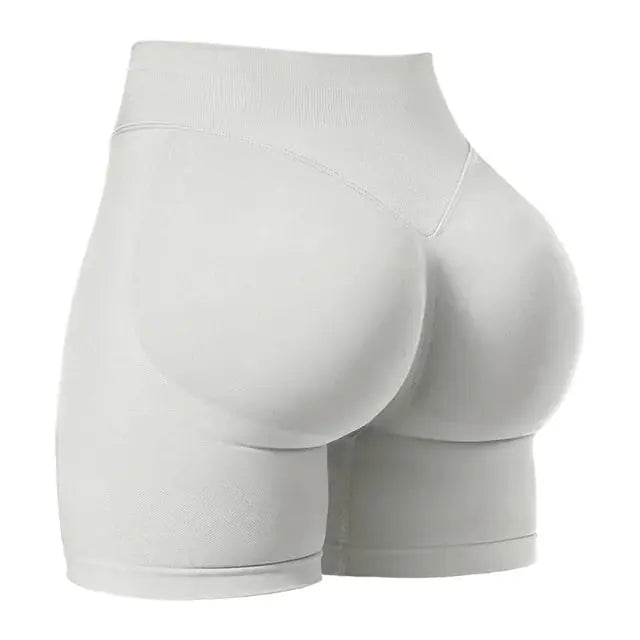 Women 4.5" Seamless Scrunch Bum Gym & Yoga Shorts High Waist Vervelle
