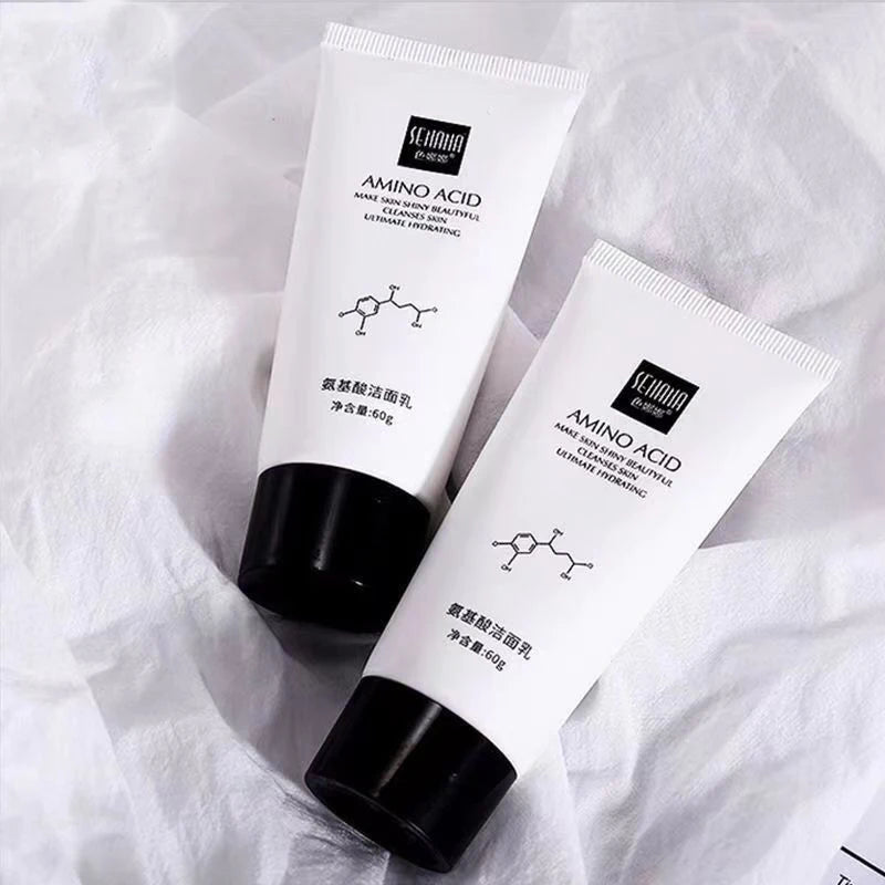 Amino Acid Facial Cleanser Oil Control Moisturizing Deep Cleansing Foam Face Wash