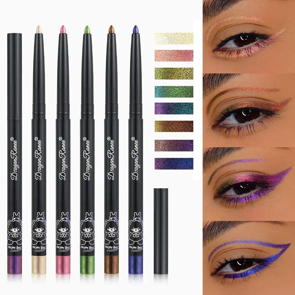 Glitter Aurora Eyeliner Pen Multi-Chrome Metallic Shine
