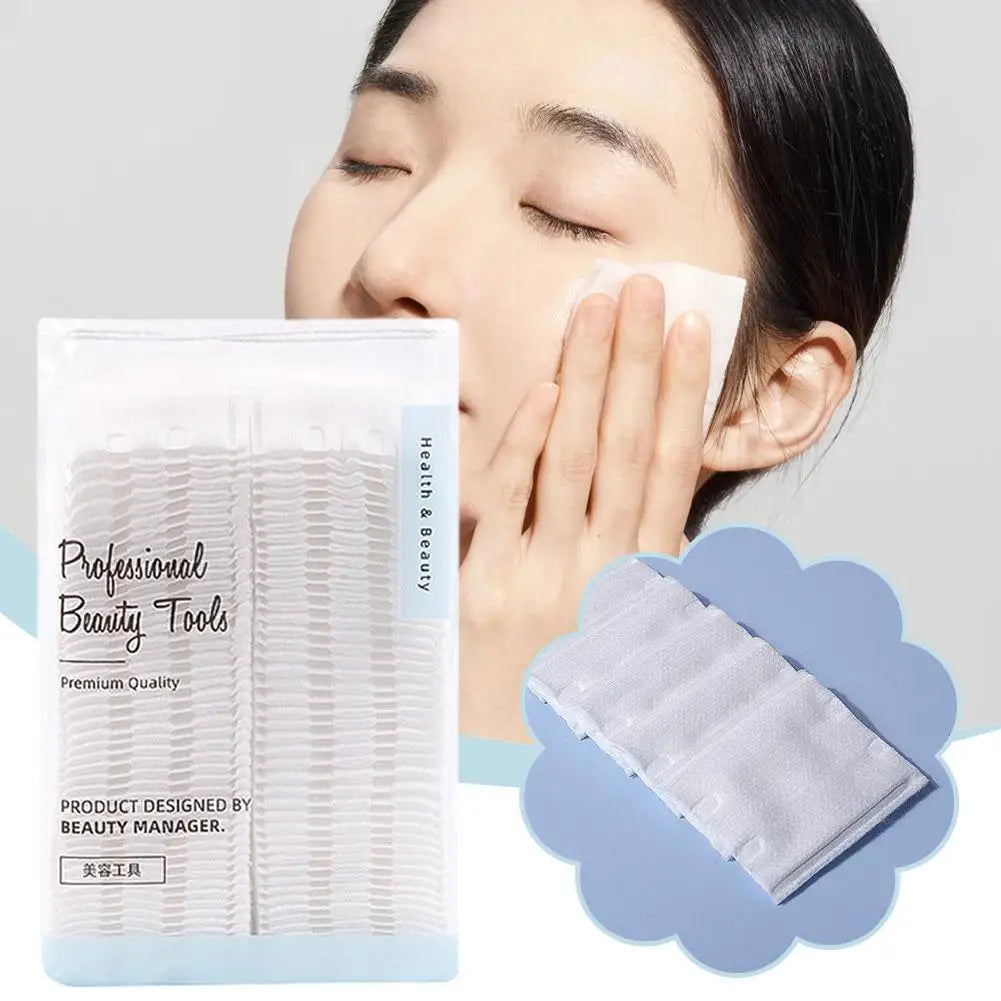 Disposable Double-Sided Cotton Pads – Makeup & Facial Care