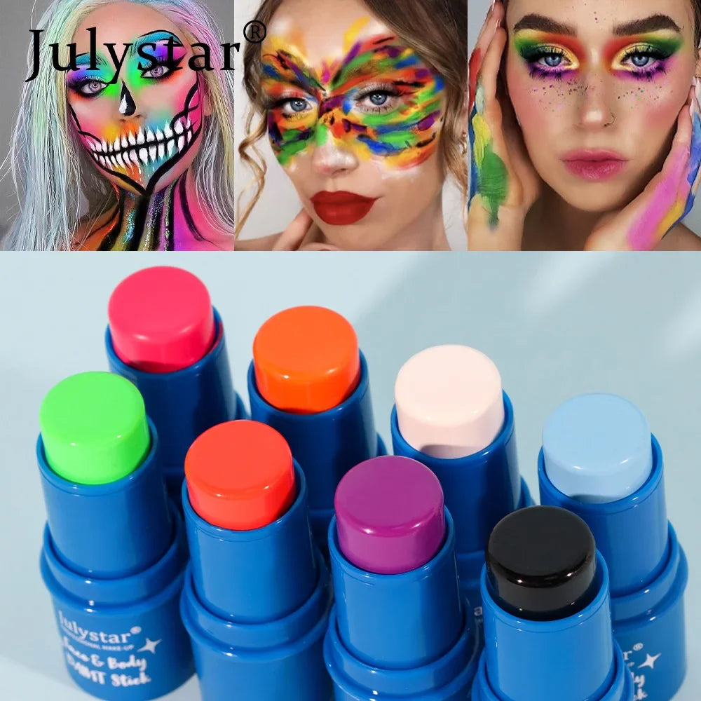 Halloween Makeup Body Face Paint Make Up Kids Face Cosmetics Party Make Up