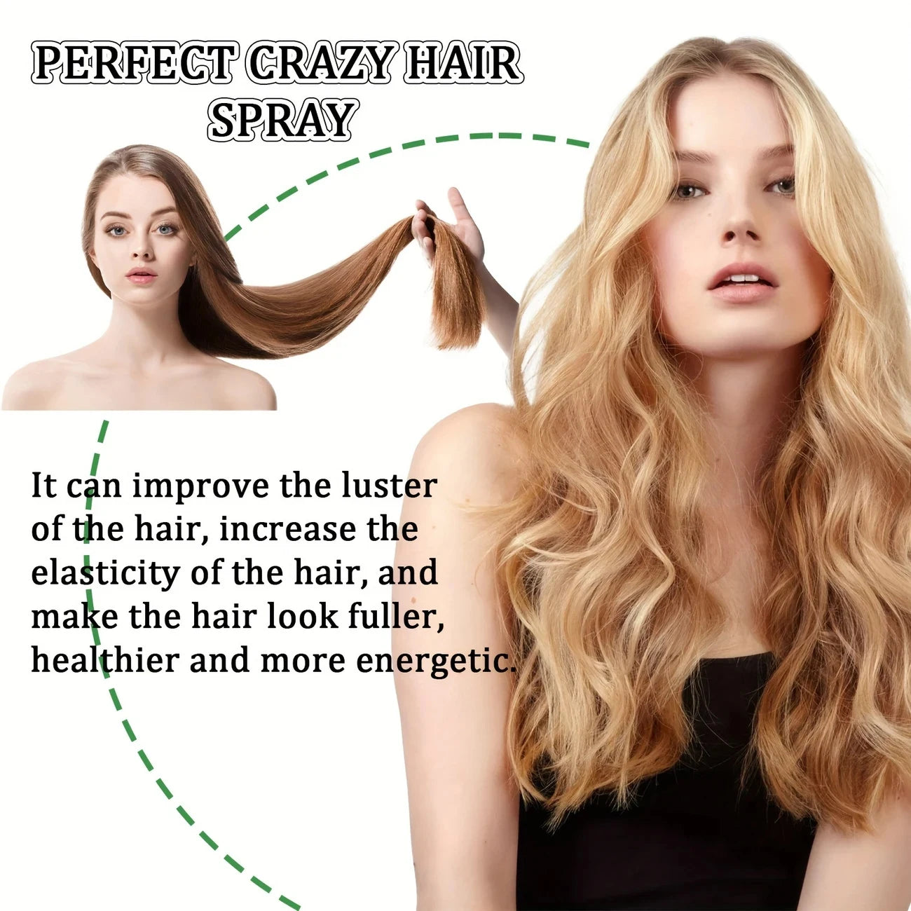 Hairspray Suitable for Men and Women Quick-Drying Oil Control Formula