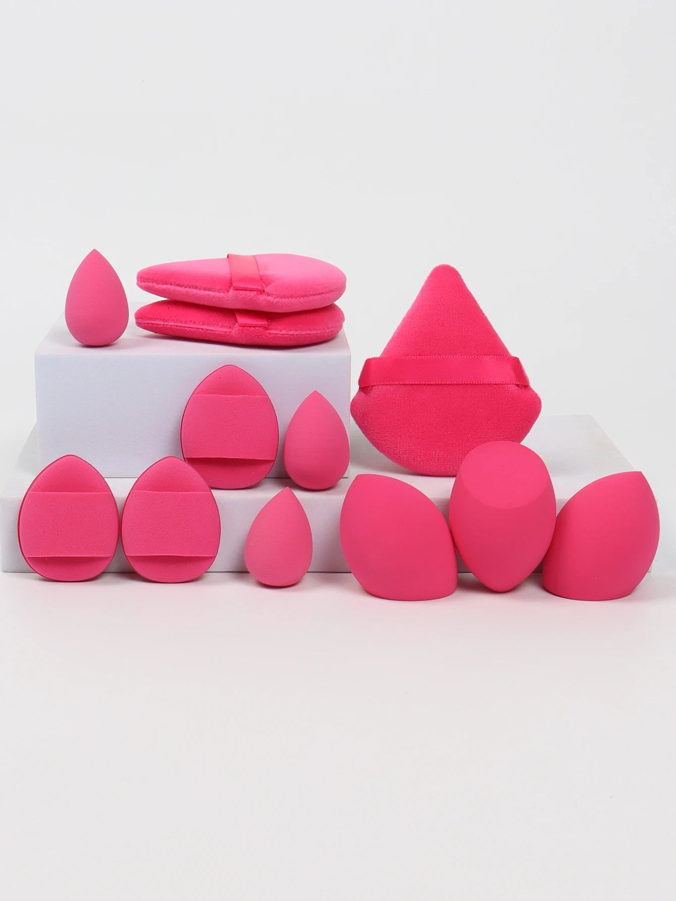 12Pcs Makeup Sponge & Puff Set for Blending & Powder Vervelle