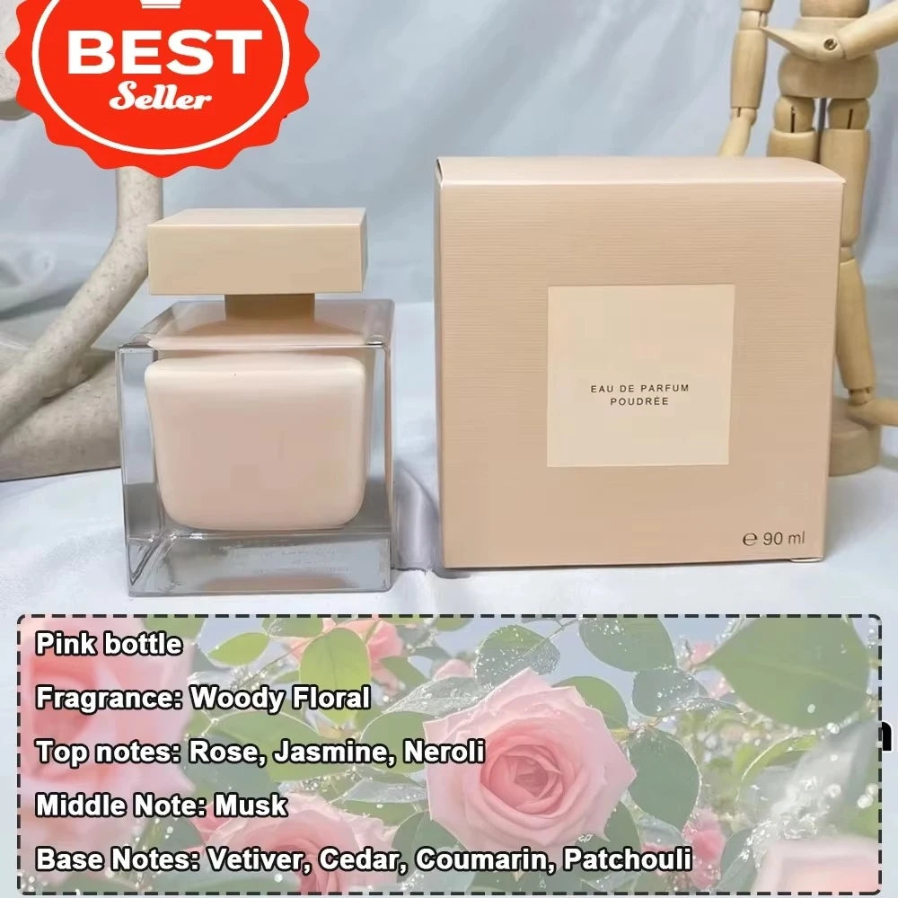 90ml Women’s Perfume – Long-Lasting Woody Floral EDP