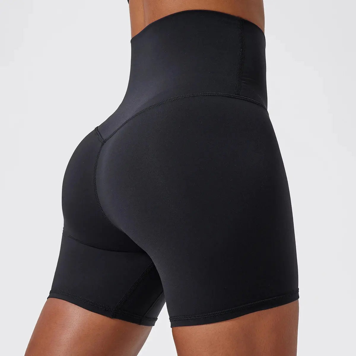 Super Soft Women’s High-Waist Yoga & Gym Shorts – Push-Up, Premium Fitness Vervelle