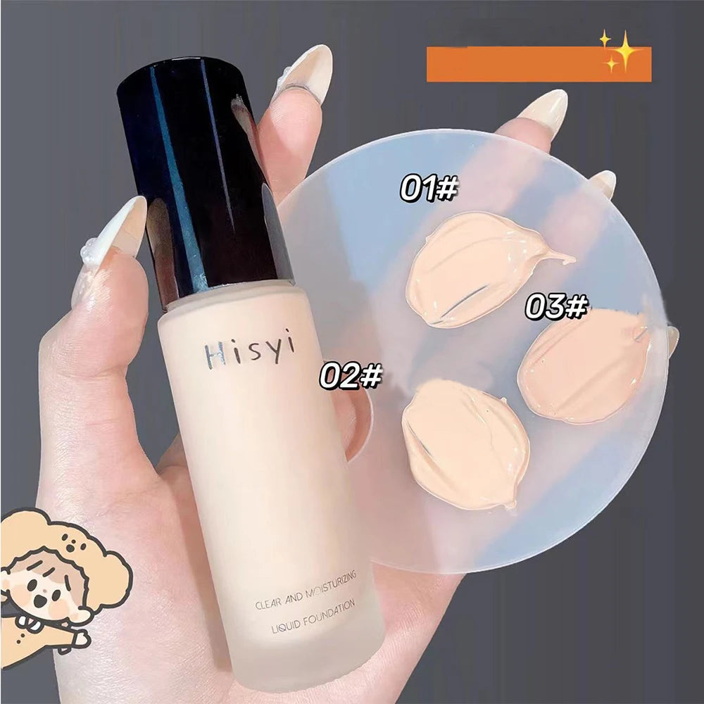 Liquid Foundation – Natural Coverage, Conceals Blemishes & Flaws Vervelle