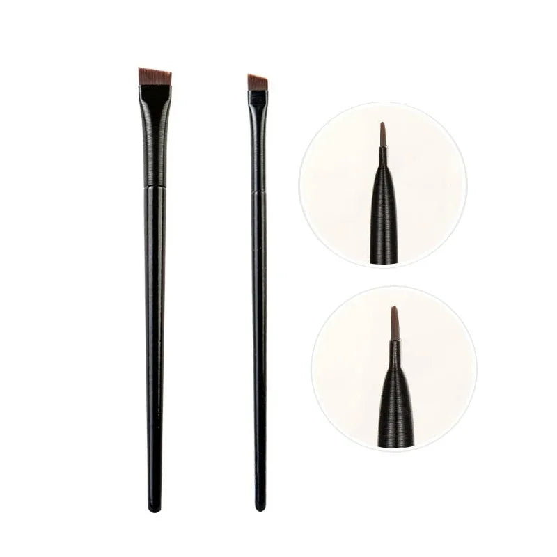 Professional Angled Eyebrow & Fine Eyeliner Brush Set Vervelle