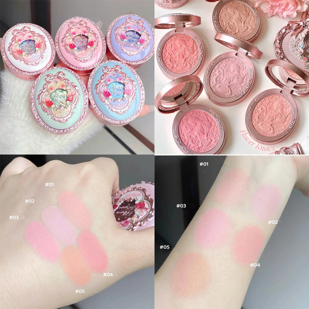 Flower Knows Full Face Makeup Palette – Blush & Lip Set