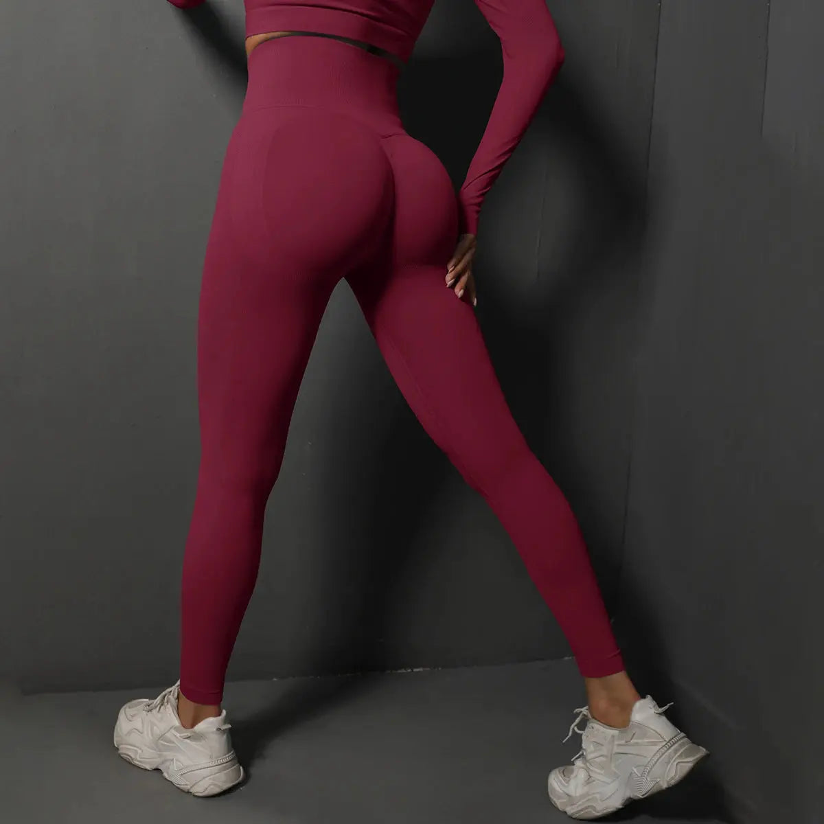 Women High Waist Seamless Yoga Leggings Hip Lifting Fitness Pants Vervelle