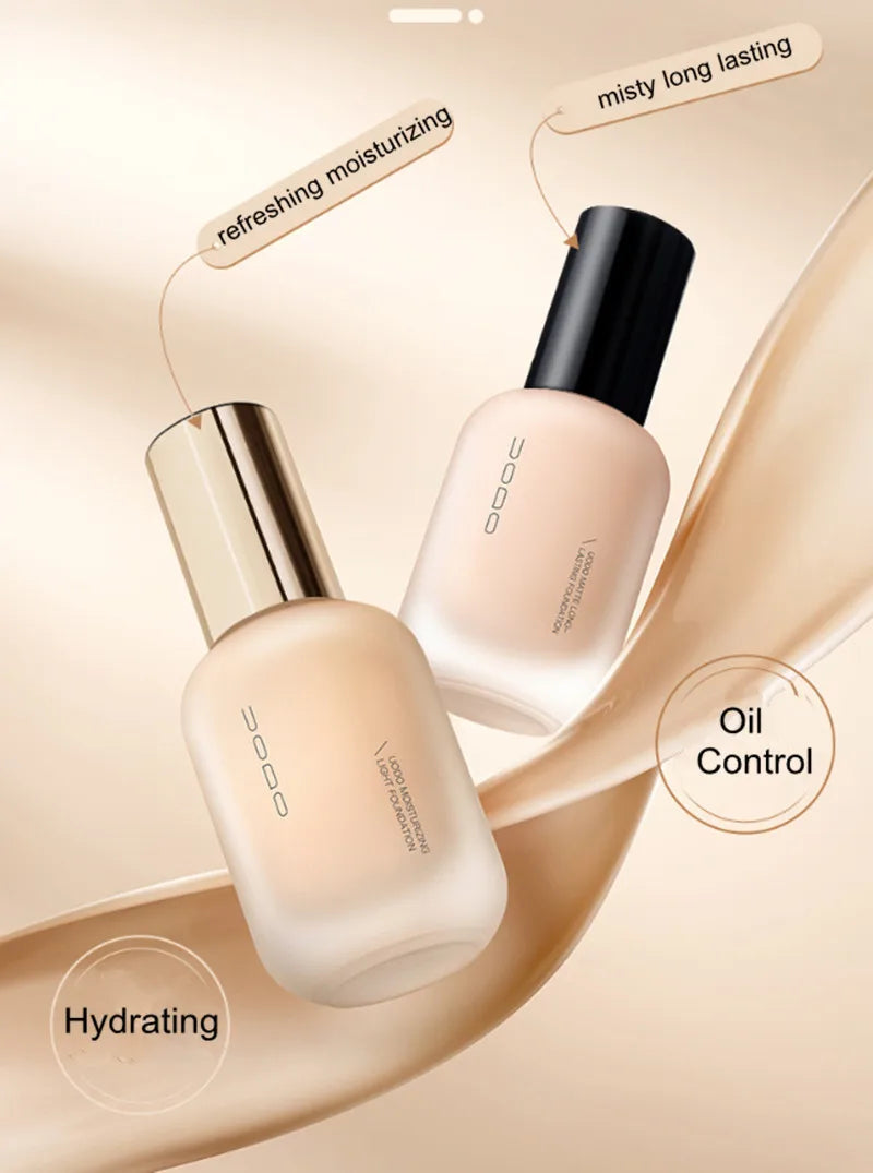 UODO Hydrating Oil-Control Liquid Foundation Matte Finish Vervelle