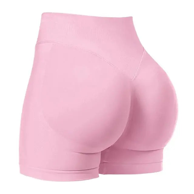 Women 4.5" Seamless Scrunch Bum Gym & Yoga Shorts High Waist Vervelle