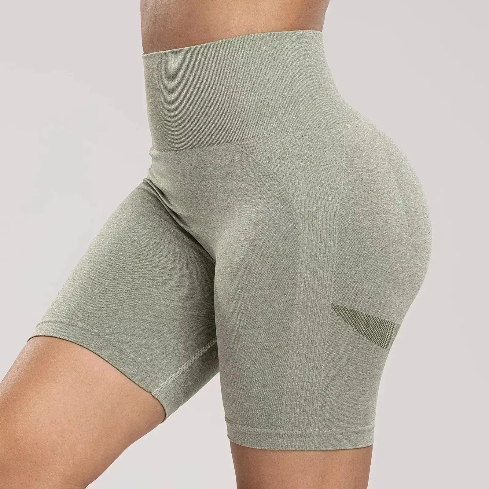 Women’s High Waist Seamless Multicolor Yoga & Fitness Shorts Hip-Lifting Vervelle