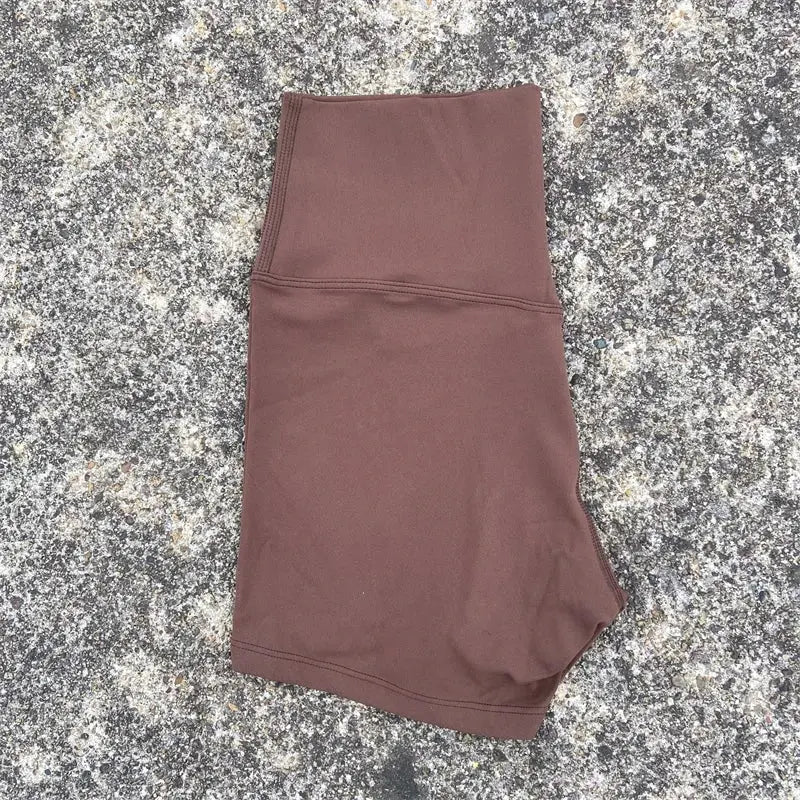Sexy High-Waist Yoga Shorts for Women – Soft, Compression Fitness & Sport Vervelle