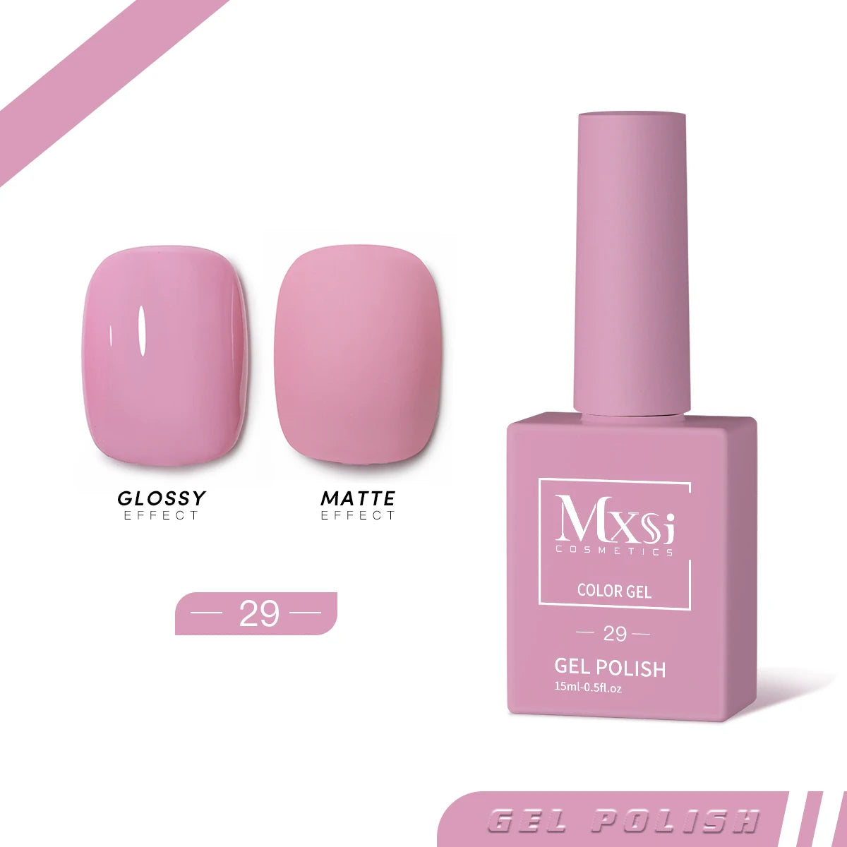 Mxsi 15ml Gel Nail Polish Neon & Pastel UV Gel Varnish