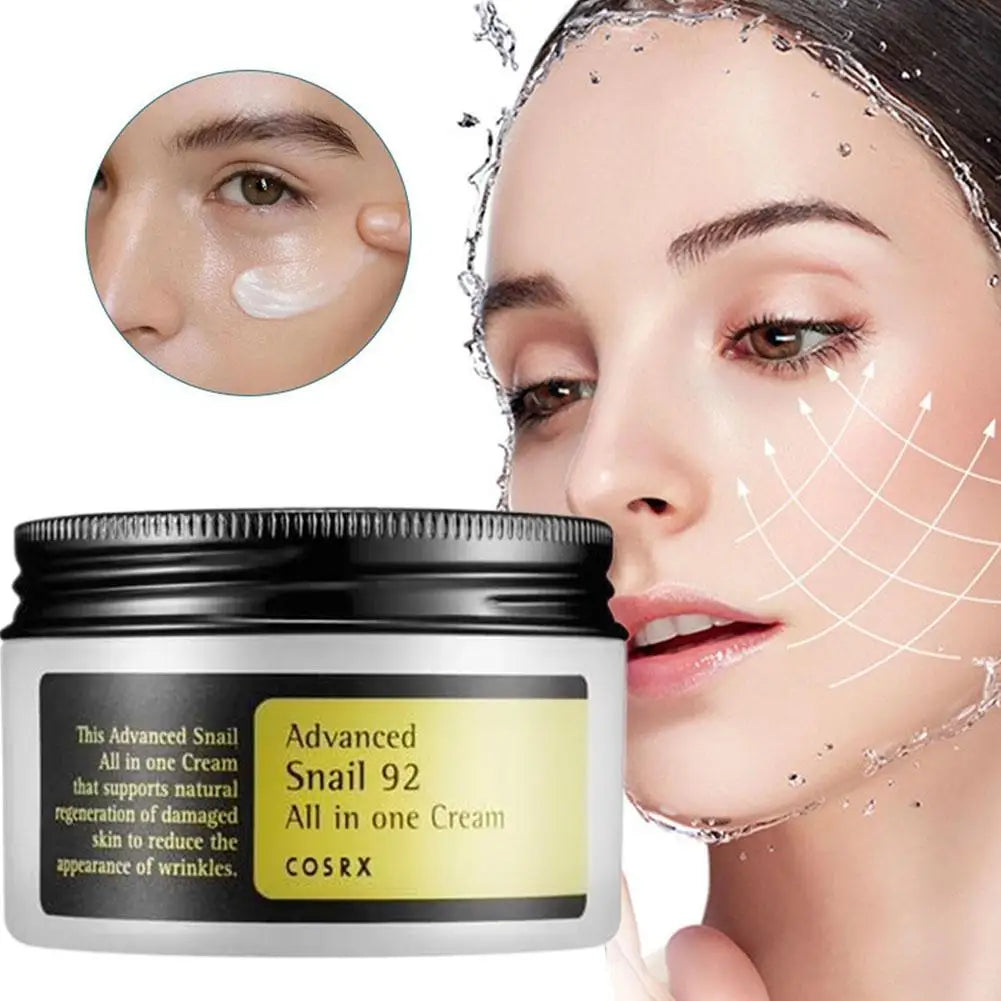 Advanced Snail Essence Skin Care Collagen 92 Face Cream Toner Cleanser