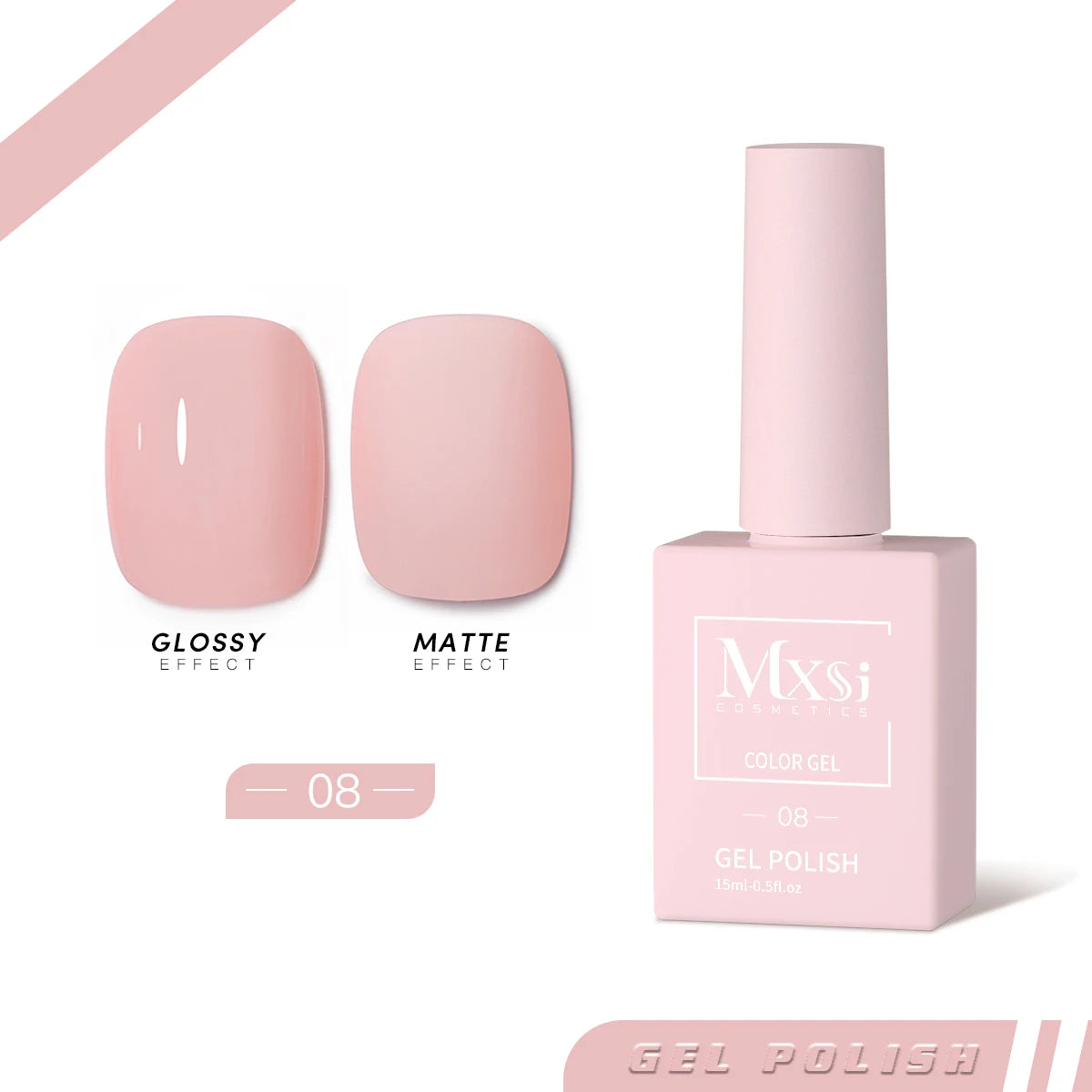 Mxsi 15ml Gel Nail Polish Neon & Pastel UV Gel Varnish