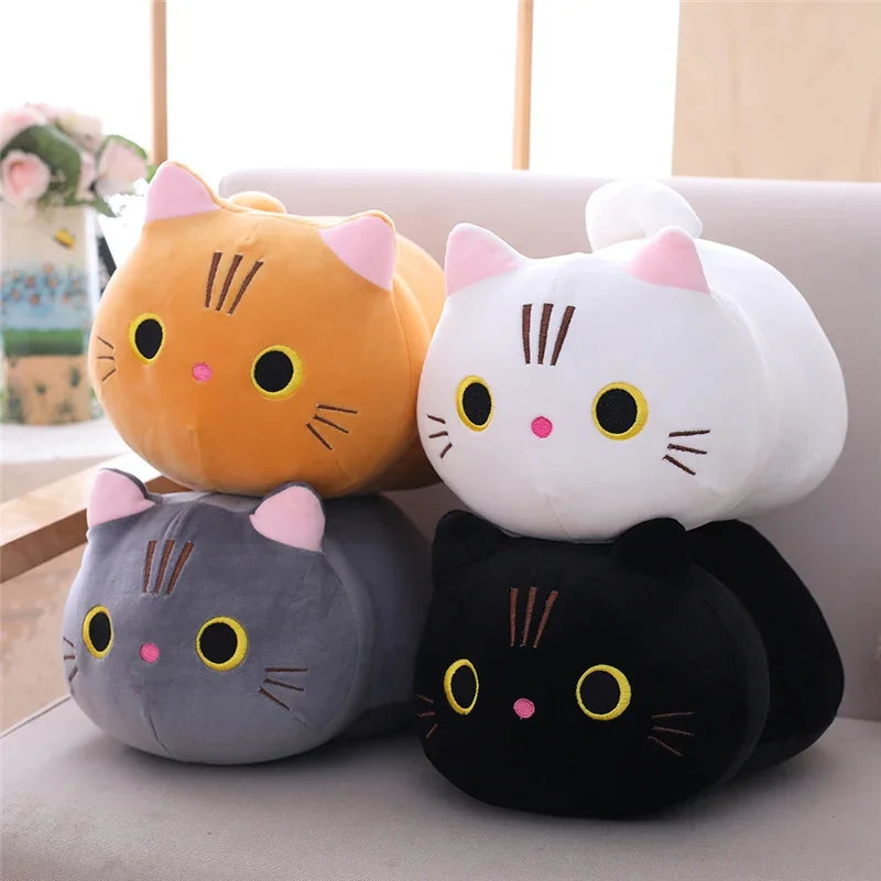 Kawaii Cat Plush Pillow Vervelle