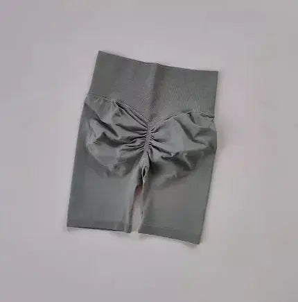 Women High Waist Yoga Shorts Hip-Lifting Quick-Dry Fitness Gym Pants Vervelle