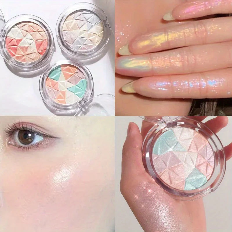 Makeup Highlighter Palette Bronzer Highlight Shimmer Glitter
