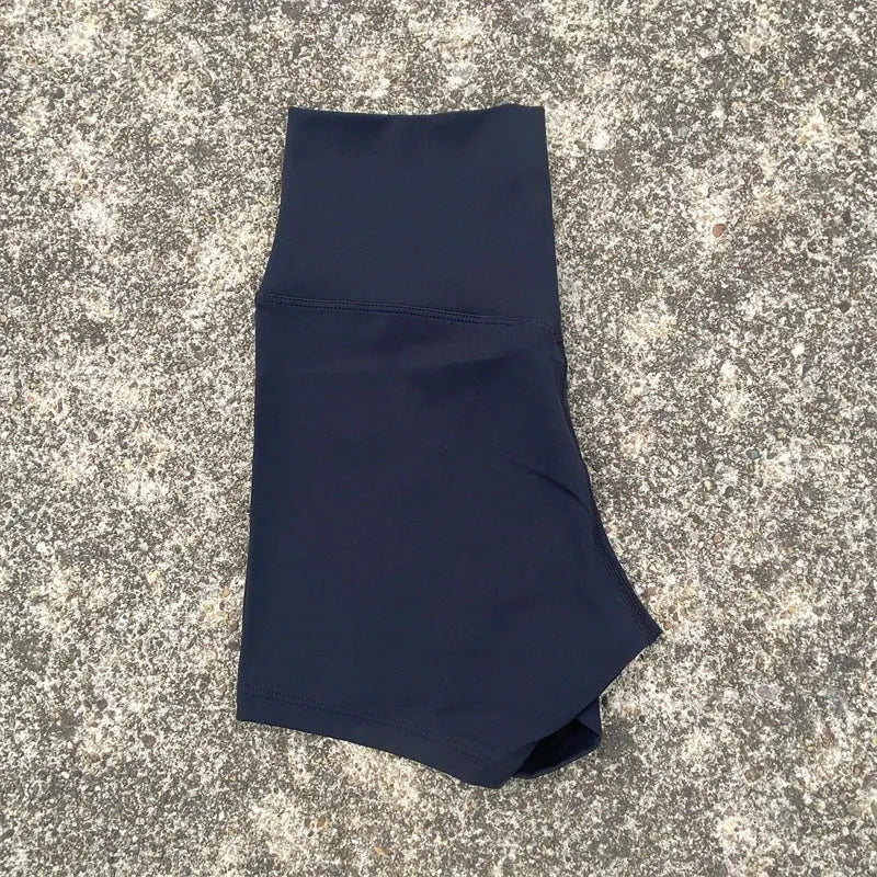 Sexy High-Waist Yoga Shorts for Women – Soft, Compression Fitness & Sport Vervelle